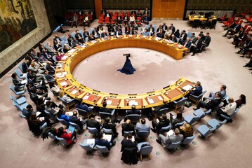 Una riunione del Consiglio di sicurezza dell'Onu