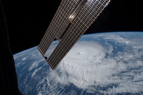 Il ciclone Freddy fotografato dalla Stazione Spaziale Internazionale (fonte: NASA via Wikipedia)