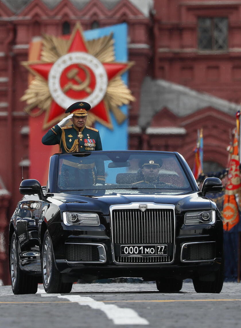 Russia stages its annual Victory Day parade on Moscow's Red Square